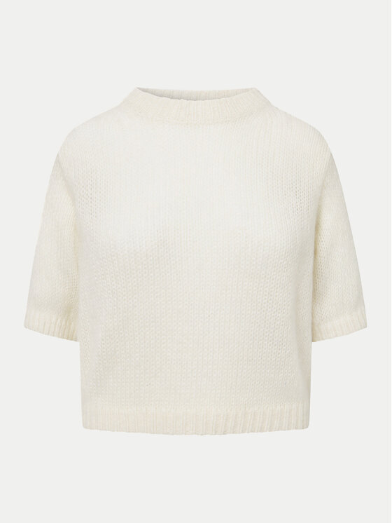JOOP! JOOP! Pulover 58 KN58Kima 10015666 30044779 Écru Loose Fit