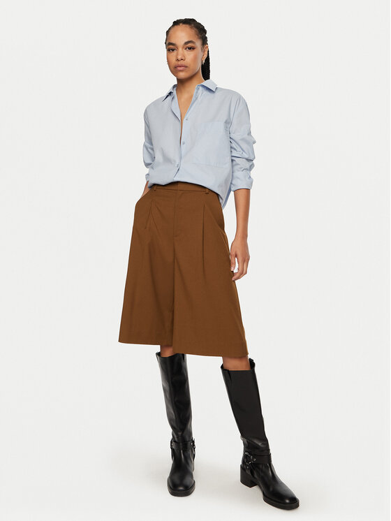 Gestuz Gestuz Bermuda kratke hlače Paula 10909173 Rjava Loose Fit