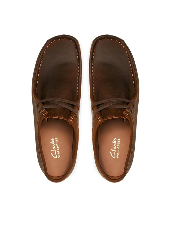 Clarks Clarks Mokasyny Wallabee Evo 261728197 Brązowy