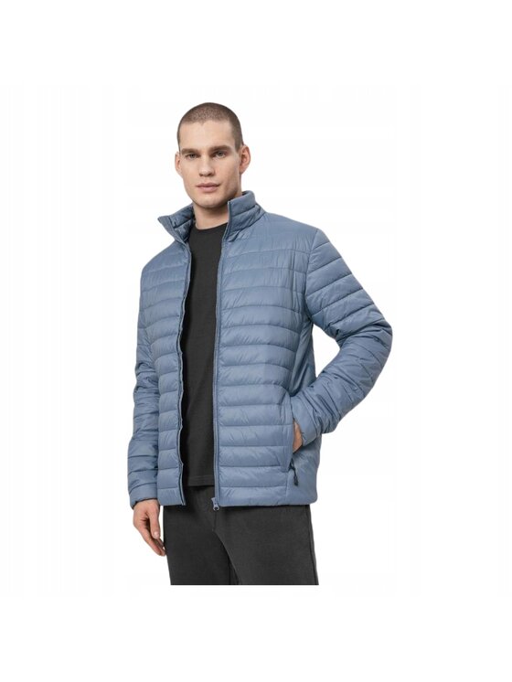 4F 4F Kurtka przejściowa KUMP003 Niebieski Comfortable Fit