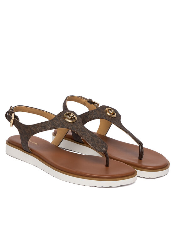 MICHAEL Michael Kors MICHAEL Michael Kors Sandały Val Thong 40R6VAFS1B Brązowy