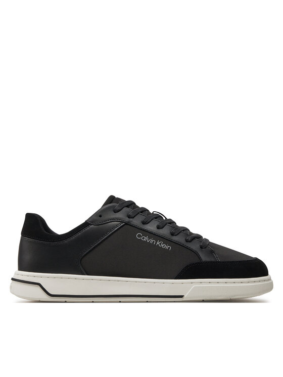 Calvin Klein Calvin Klein Sneakersy Low Top Lace Up Mix HM0HM01395 Čierna