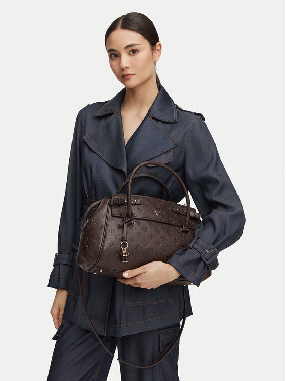 Guess Geantă Diana HWPD97 27060 Maro închis