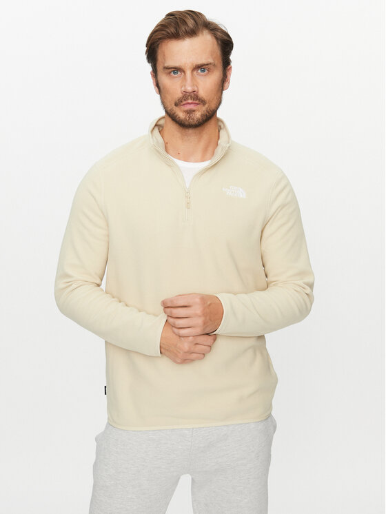 The North Face The North Face Flis Glacier NF0A855W Écru Regular Fit