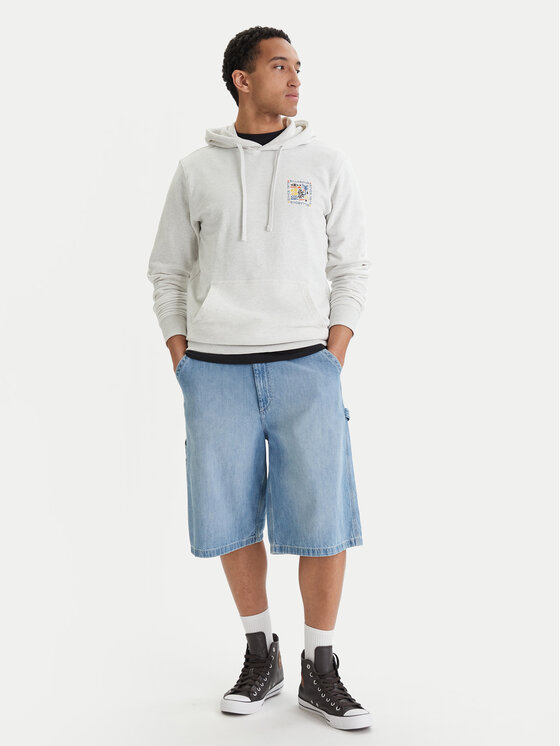 Billabong Billabong Mikina Foundation Po EBYSF00169 Šedá Regular Fit