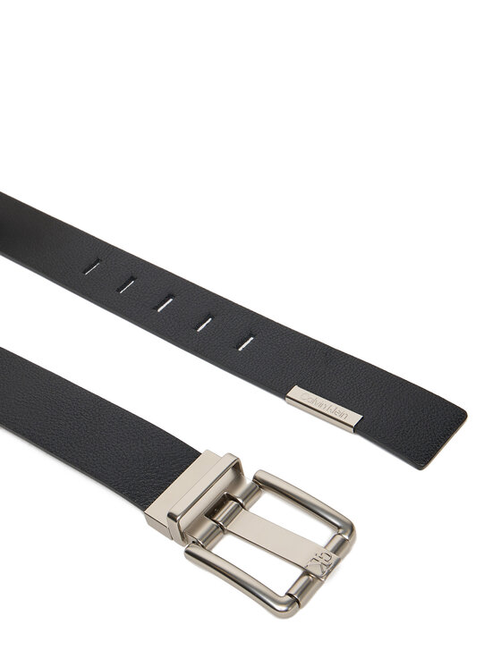 Calvin Klein Calvin Klein Мъжки колан Ck Prong Buckle 35Mm Rev LV04D7029G Черен
