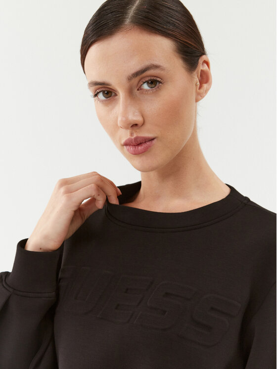 Guess Guess Džemperis Cindra V3BQ15 K7UW2 Juoda Regular Fit