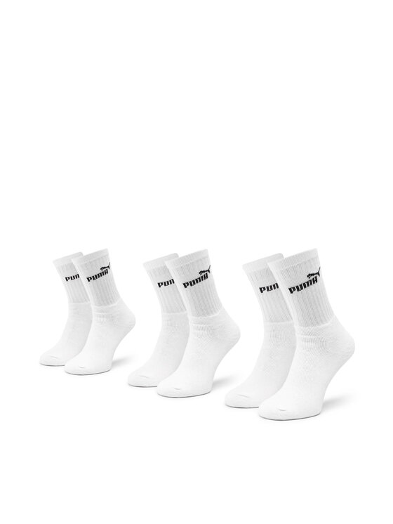 Zestaw 3 par wysokich skarpet unisex Puma