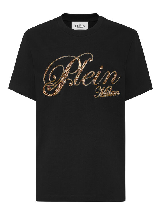 PHILIPP PLEIN PHILIPP PLEIN T-Shirt 27057 Czarny Regular Fit
