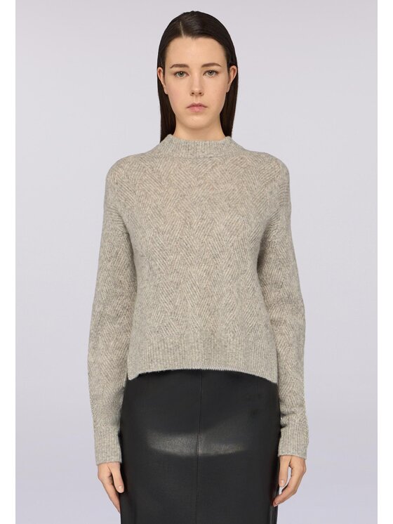 Trussardi Trussardi Cardigan M7476001137N003 Grigio Regular Fit