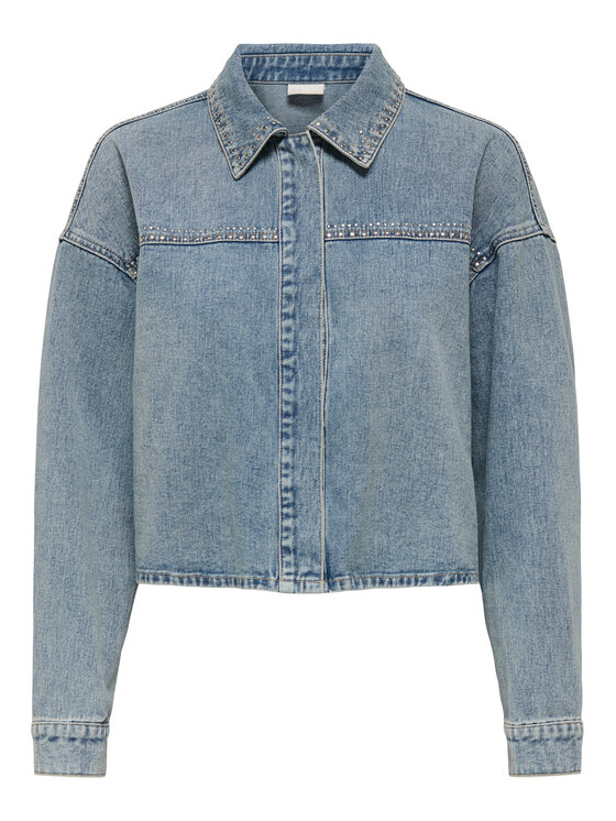 JDY JDY Geacă de blugi Aspen 15351405 Albastru Regular Fit