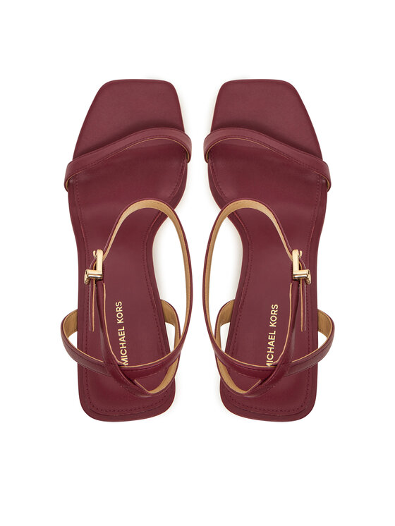 MICHAEL Michael Kors MICHAEL Michael Kors Sandały Liana 40T5LNHS1L Bordowy