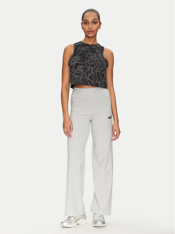 Puma Puma Легінси Ess Small No. 1 Logo 682428 Сірий Straight Fit