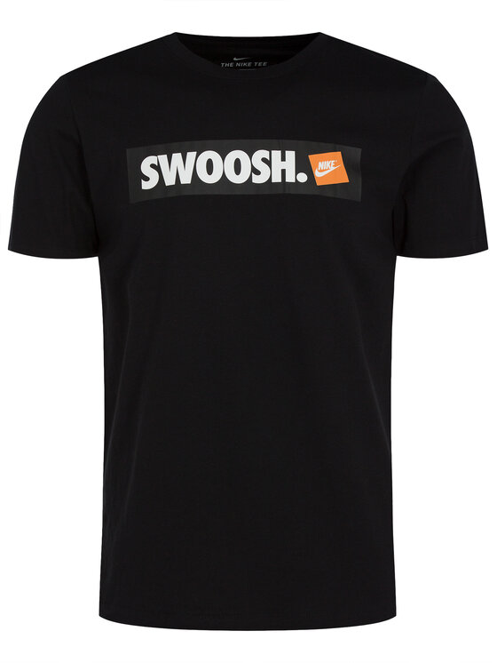 Nike Nike T-shirt NSW Tee Swoosh AR5027 Nero Standard Fit