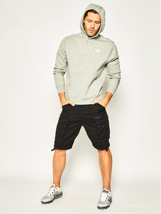 Nike Nike Mikina Sportswear Club BV2654 Šedá Standard Fit