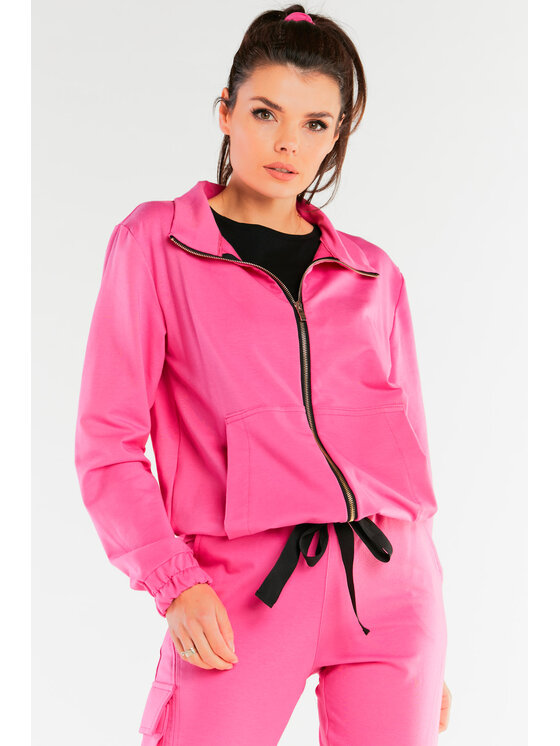 Infinite You Infinite You Bluza M246 Fioletowy Basic Fit