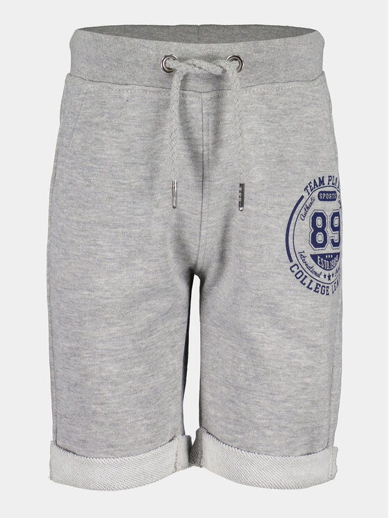 Blue Seven Blue Seven Sportovní kraťasy 824634 X Šedá Regular Fit