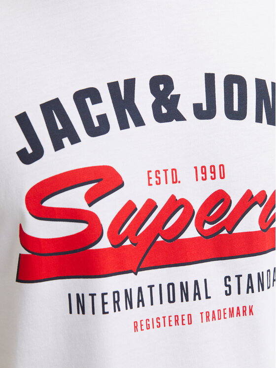 Jack&Jones Jack&Jones T-shirt Logo 12268267 Bijela Standard Fit