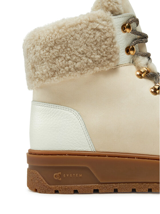 Pollini Pollini Čizme SA21254H0LTOA10A Écru