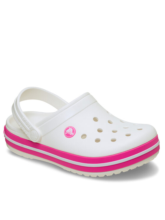 Crocs Crocs Şlapi Crocband Clog K 207006 Alb