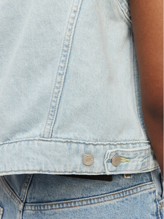 BOSS BOSS Liemenė C Vest 1.0 50561036 Šviesiai mėlyna Boxy Fit