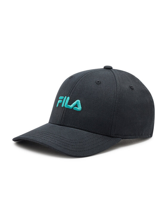 Fila Kapa S šiltom Brasov 6 Panel Cap With Linear Logo Strap Back FCU0019 Črna