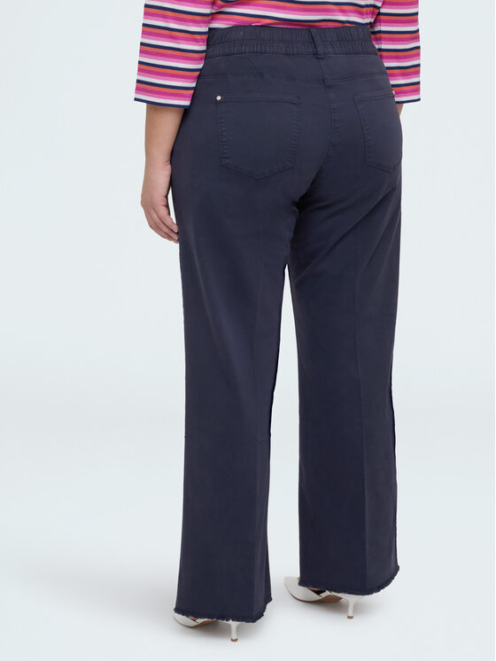 Fiorella Rubino Fiorella Rubino Pantaloni di tessuto P708T005161N034 Blu Regular Fit