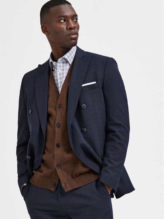 Selected homme clearance double breasted cardigan