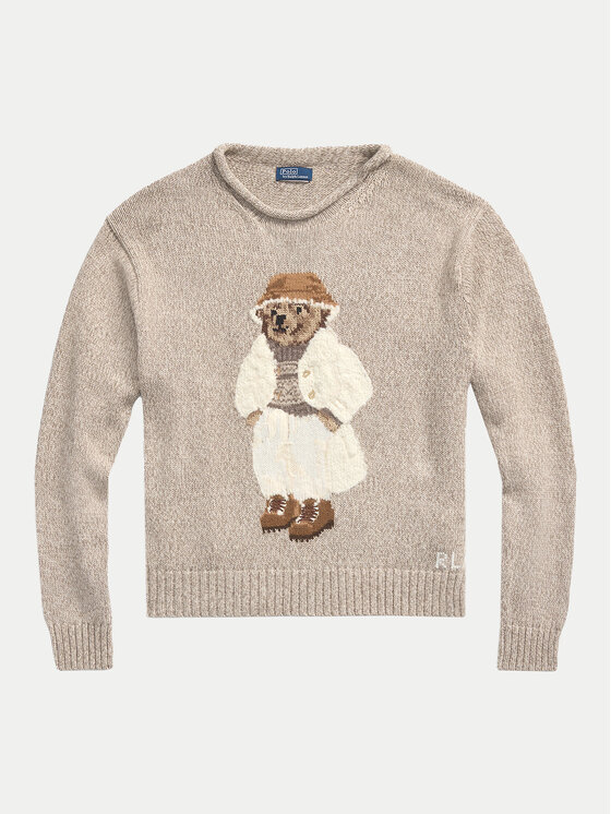 Polo Ralph Lauren Polo Ralph Lauren Džemperis 211947935001 Bēšs Relaxed Fit