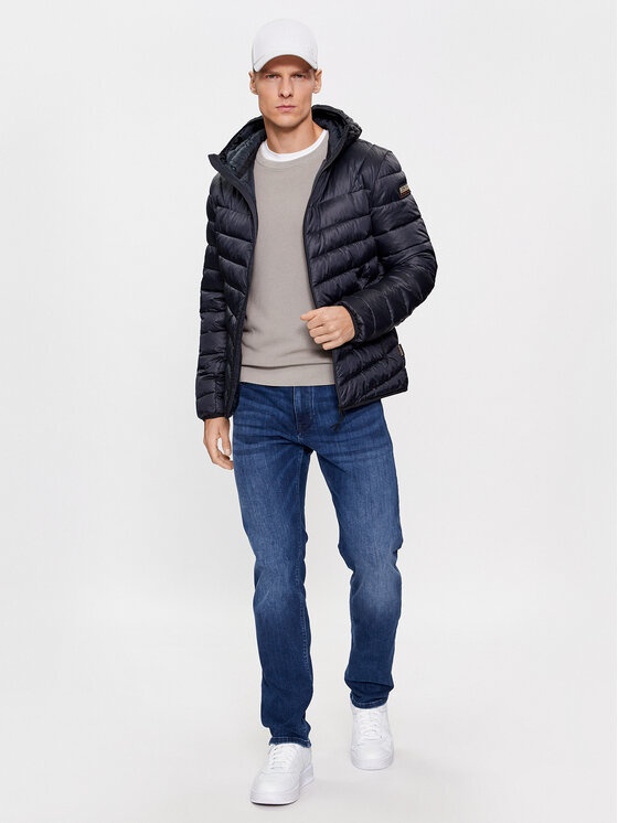 Napapijri Napapijri Übergangsjacke Aerons NP0A4GJO Schwarz Regular Fit