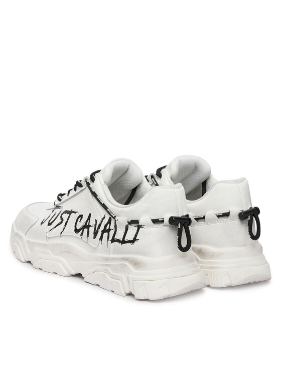 Just Cavalli Just Cavalli Sneakersy 80QA3SH1 ZPC21 Biały