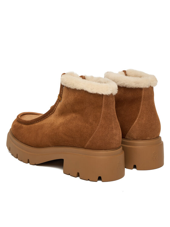 Stuart Weitzman Stuart Weitzman Kotníková obuv Hudson Shrling SM607 YHV Měděná