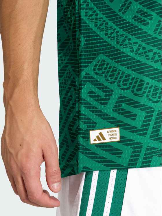 adidas adidas Koszulka techniczna Meksyk Zielony Slim Fit