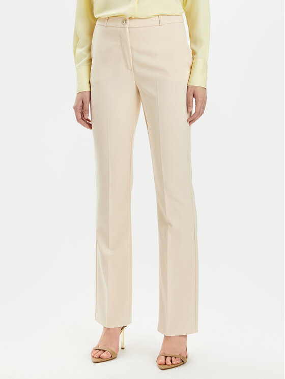 Rinascimento Rinascimento Pantaloni di tessuto CFC0118270003 Beige Regular Fit