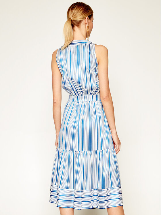 Elisabetta Franchi Elisabetta Franchi Poletna obleka AB-028-02E2-V489 Modra Regular Fit