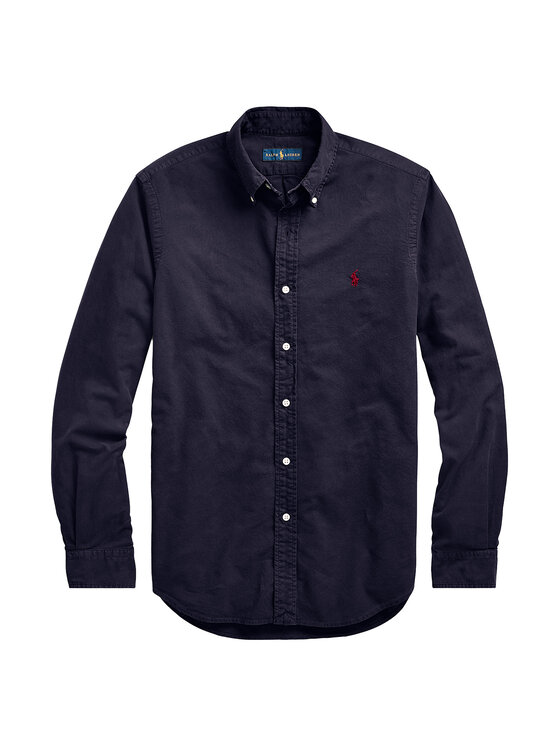 Polo Ralph Lauren Polo Ralph Lauren Koszula Bsr 710723610 Granatowy Slim Fit