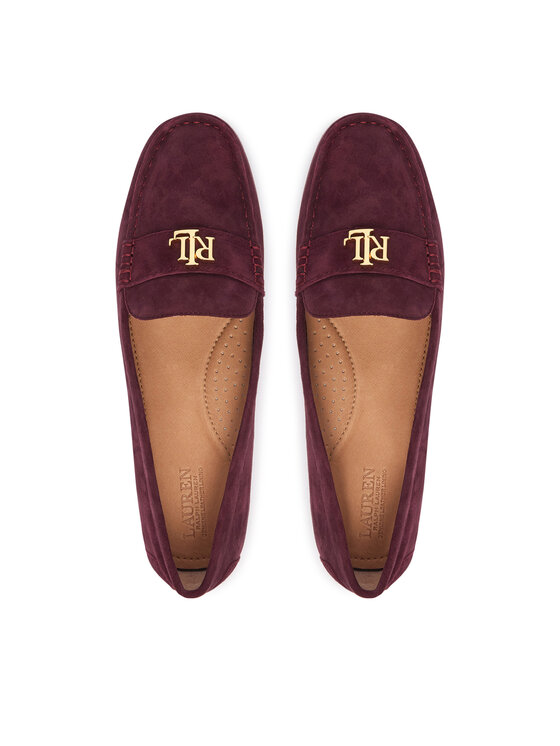 LAUREN RALPH LAUREN LAUREN RALPH LAUREN Mokasini Barnsbury 802821629037 Bordo rdeča