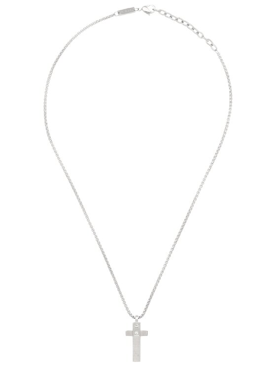 Breil Breil Collana TAG AND CROSS Argento