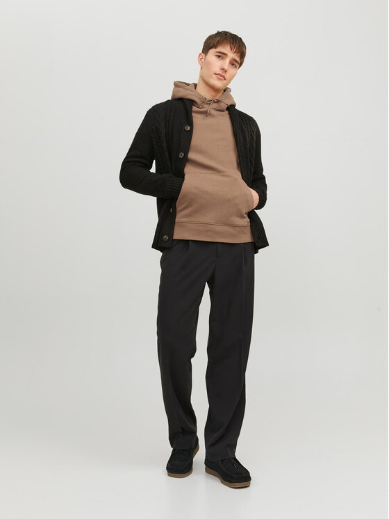 Jack & Jones Jack & Jones Bluza 12208157 Beżowy Relaxed Fit