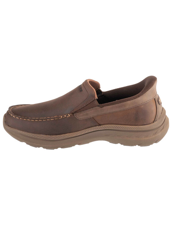 Skechers Skechers Sneakersy Skechers Slip-Ins: Pollard - Osgood Brązowy
