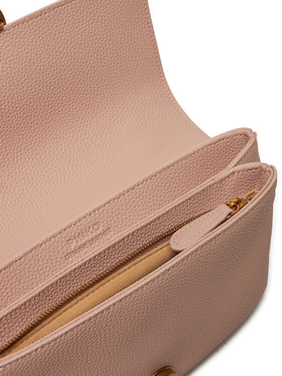 PINKO PINKO Ročna torba Love One Soft Mini AI 24-25 PLTT 104528 A29Q Roza
