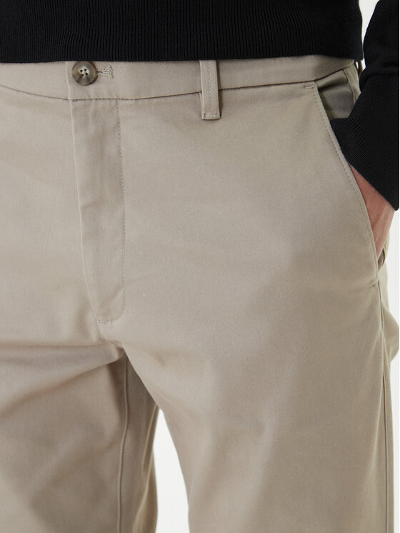 Calvin Klein Calvin Klein Chino kalhoty LV040EM633 Béžová Slim Fit