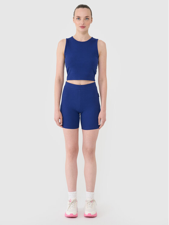 4F 4F Tank top MIDSHOP TEXTILE Granatowy Slim Fit