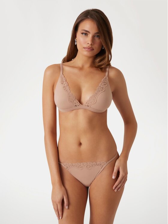Guess Guess Podprsenka Bralette 169947 Hnědá