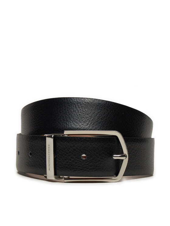 Tommy Hilfiger Tommy Hilfiger Ζώνη Ανδρική Luxe Rev AM0AM12817 Μαύρο