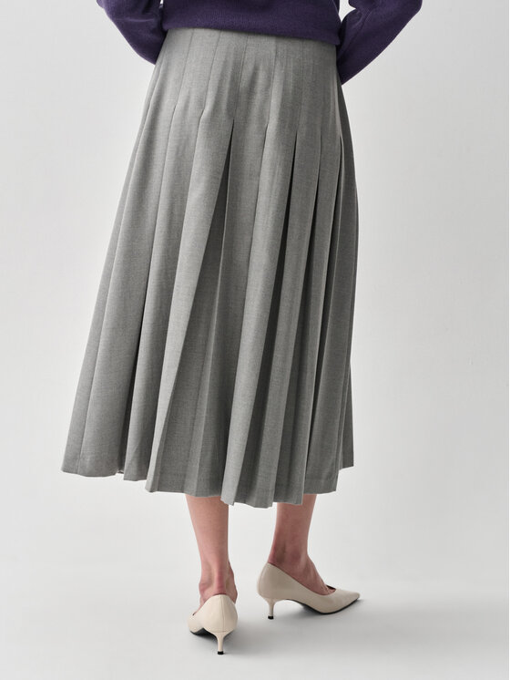 TATUUM TATUUM Spódnica midi KILTA Kolorowy Flare Fit