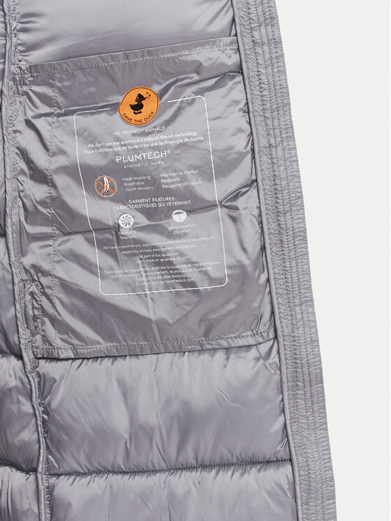 Save The Duck Save The Duck Зимно яке D40279W IRIS21 Сив Regular Fit