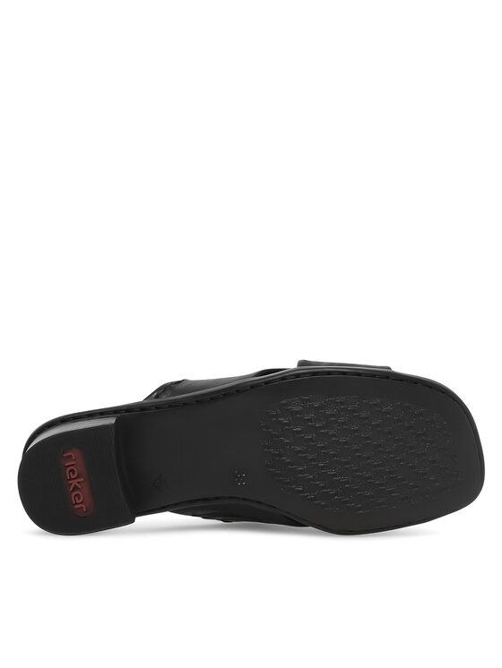 Rieker Rieker Pantoletten 62690-00 Schwarz