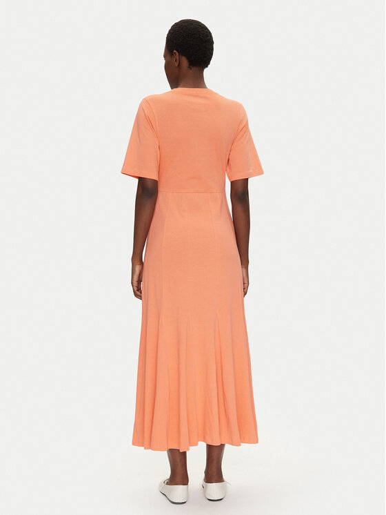 Bomboogie Bomboogie Rochie de zi AW8942TJOR5 Portocaliu Regular Fit