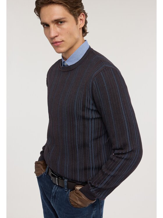 Trussardi Trussardi Cardigan M0098000107N0MI Grigio Regular Fit
